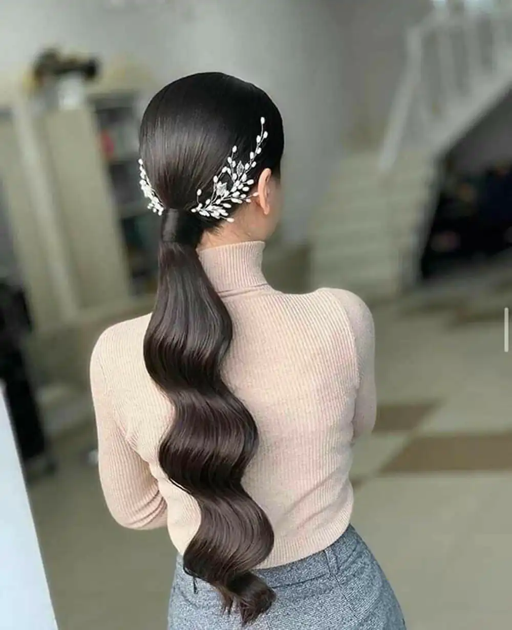 مدل موی نیمه باز