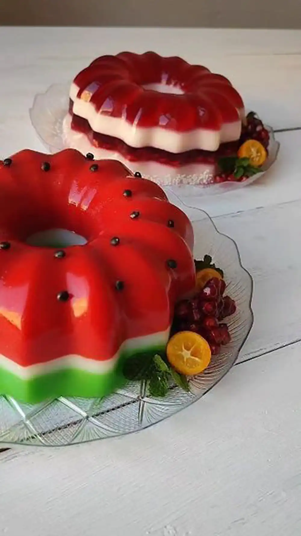 ایده تزیین دسر شب یلدا