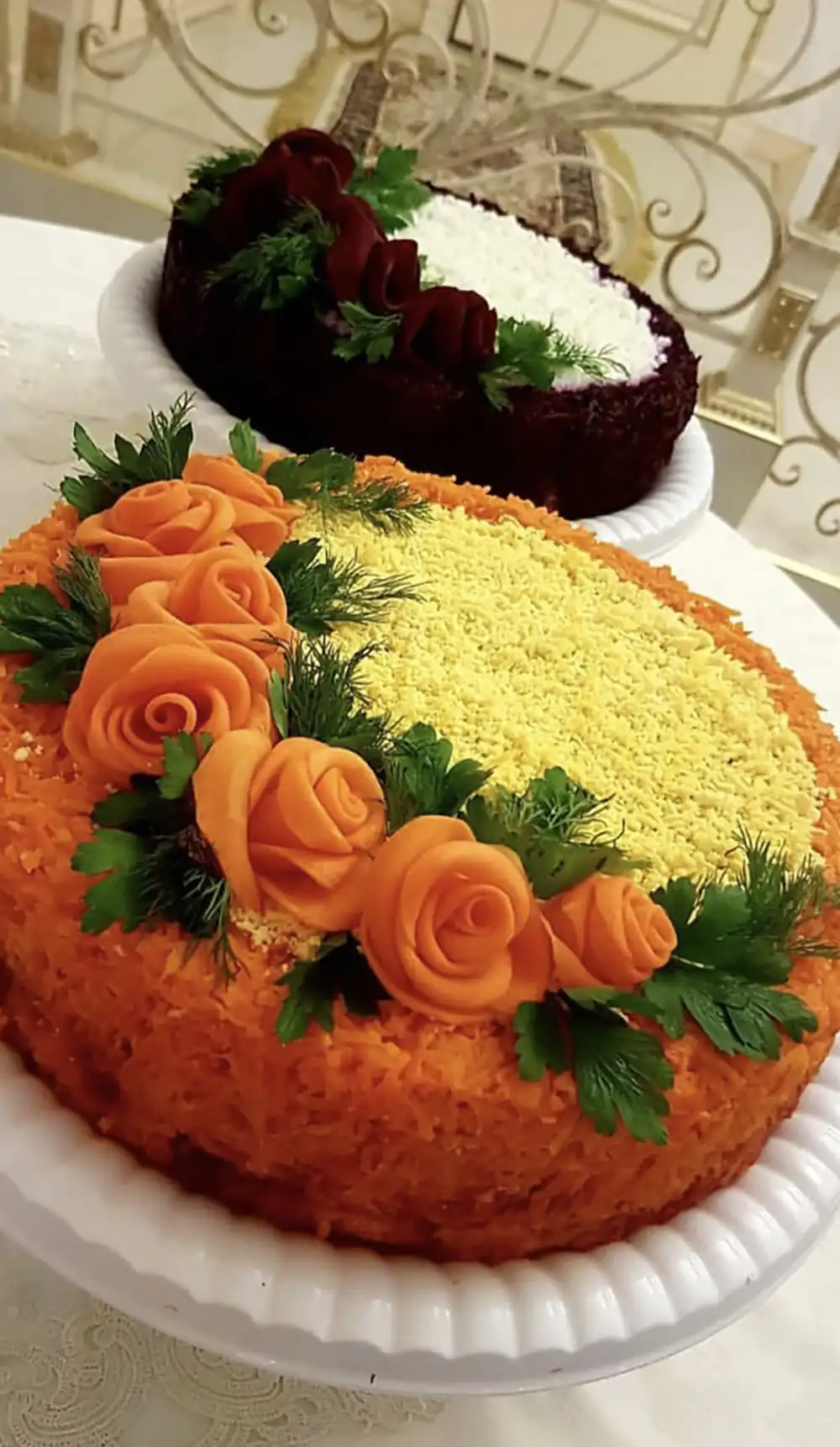 تزیین سالاد الویه جدیدترین