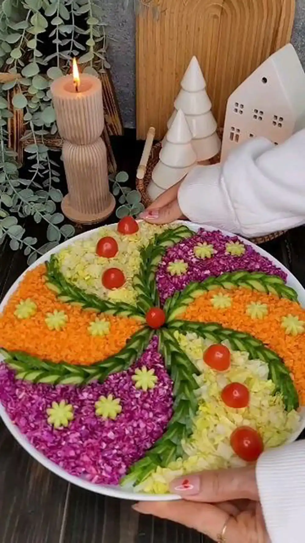 تزیین سالاد الویه جدیدترین