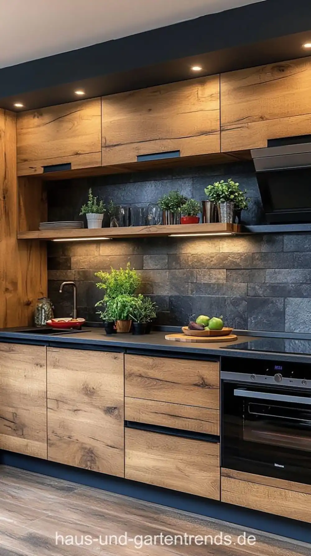 کابینت طرح چوب جدید