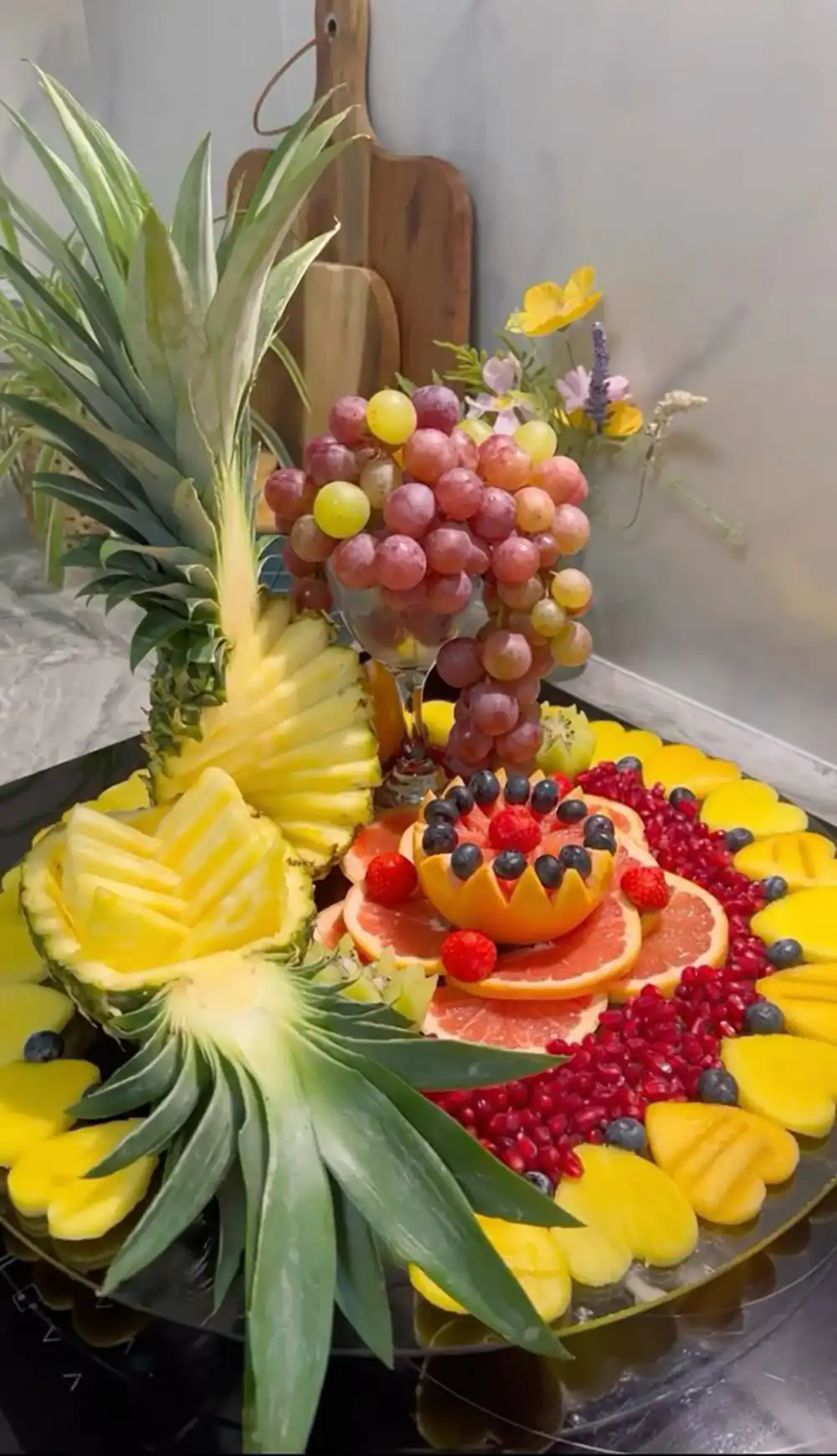 تزیین میوه شب یلدا جدید