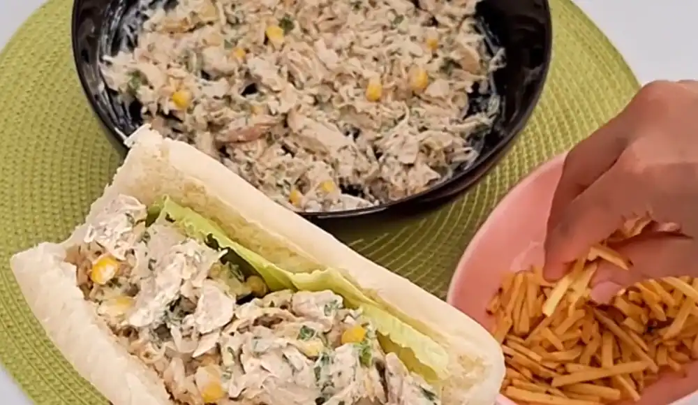 طرز تهیه ساندویچ مرغ سرد