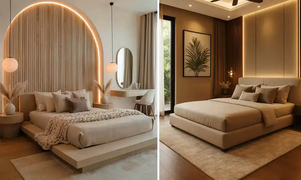 دکوراسیون اتاق خواب ساده و شیک