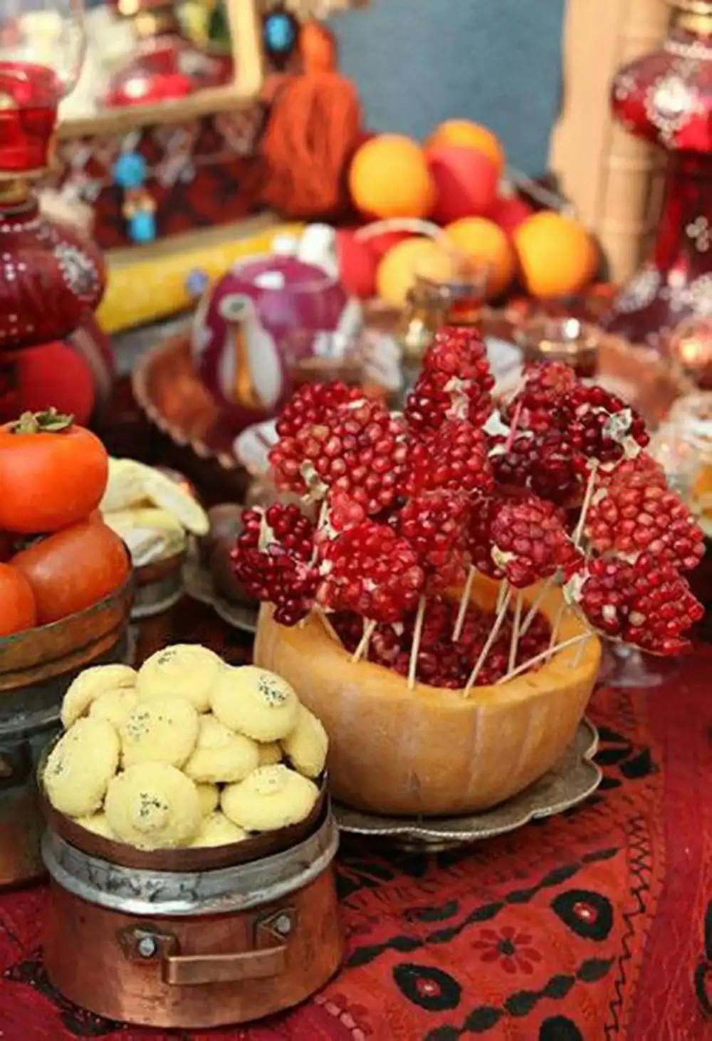 تزیینات یلدایی برای مدرسه