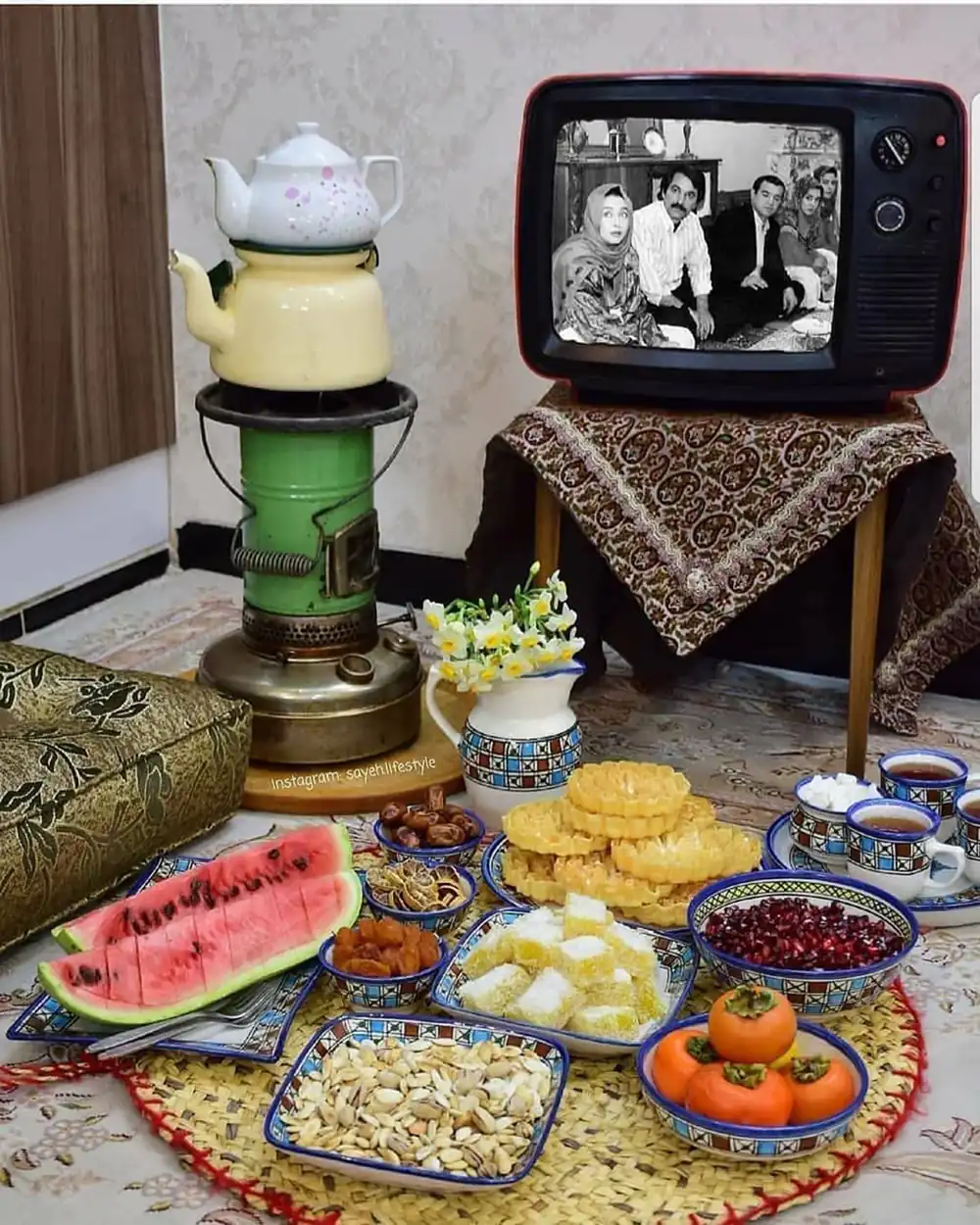 تزیینات سنتی یلدا