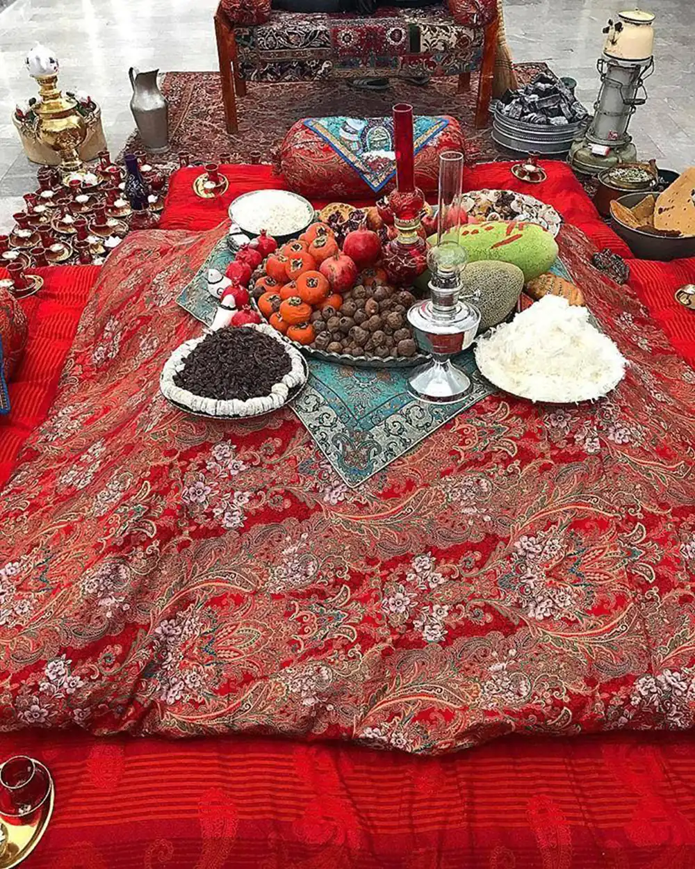 تزیینات سنتی یلدا