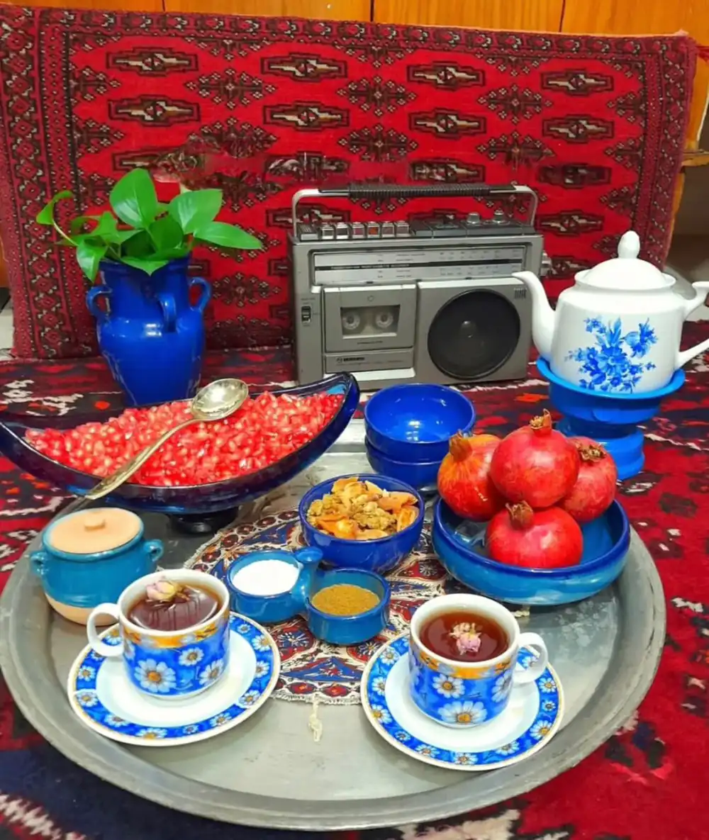 تزیینات سنتی یلدا