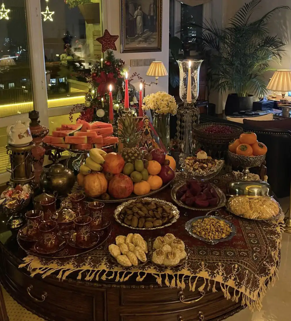 تزیینات سنتی یلدا
