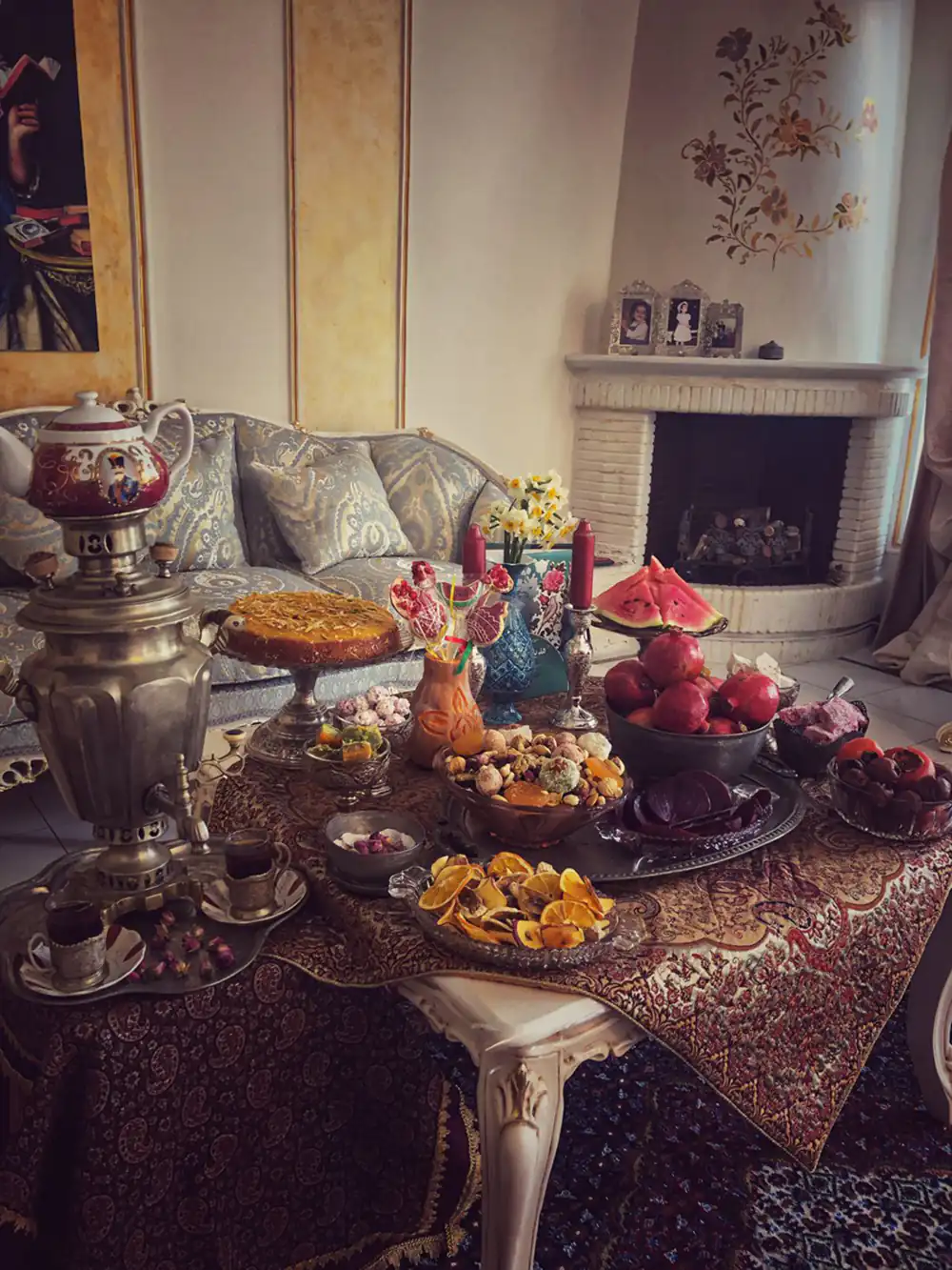 تزیینات سنتی یلدا