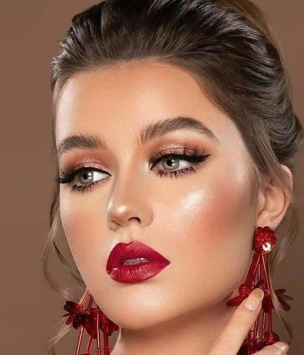 مدل آرایش غلیظ