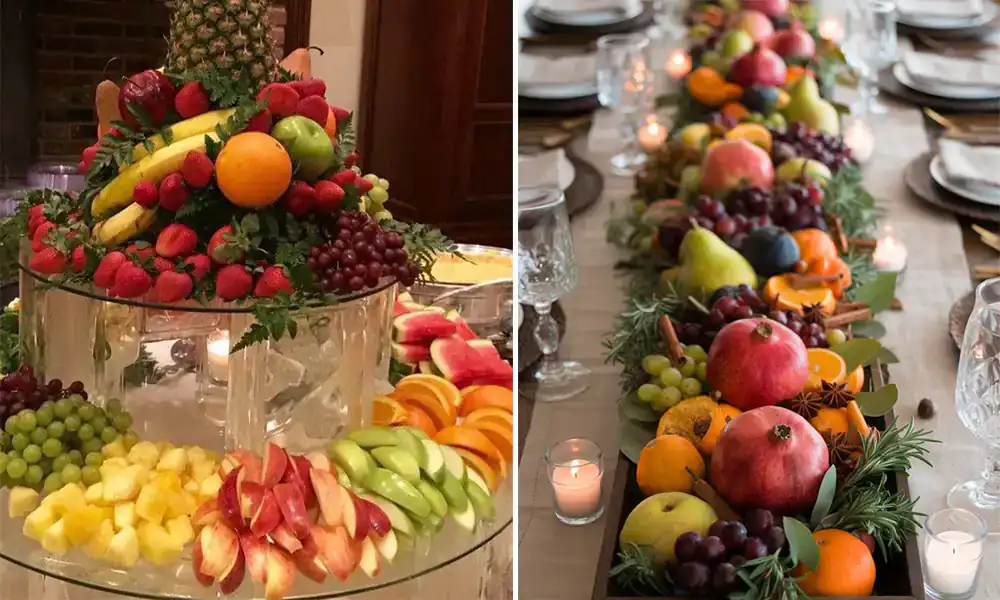 تزیین میوه شب یلدا