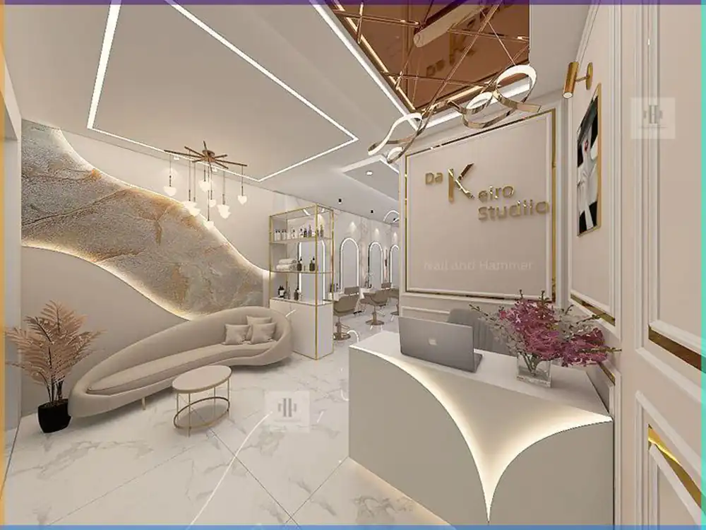 دیزاین سالن زیبایی