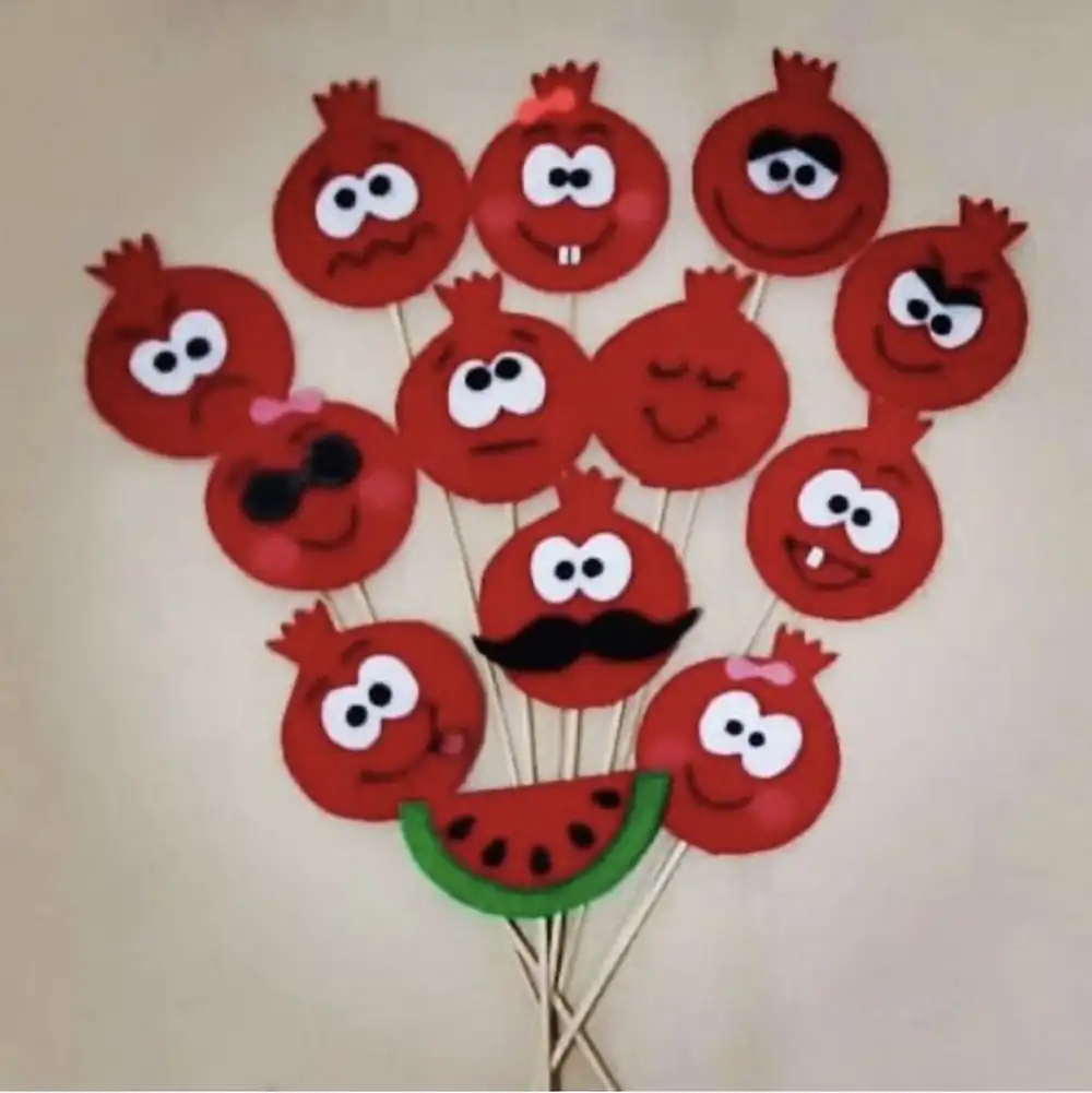 کاردستی برای شب یلدا جدید