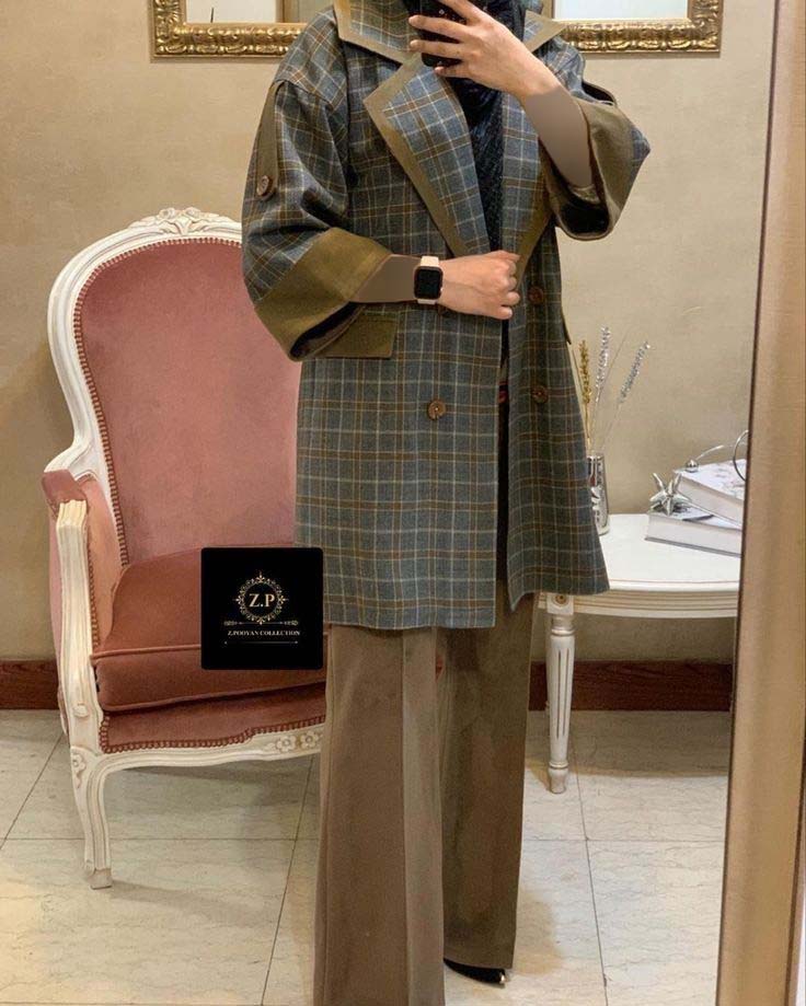 مدل مانتو زمستانی شیک