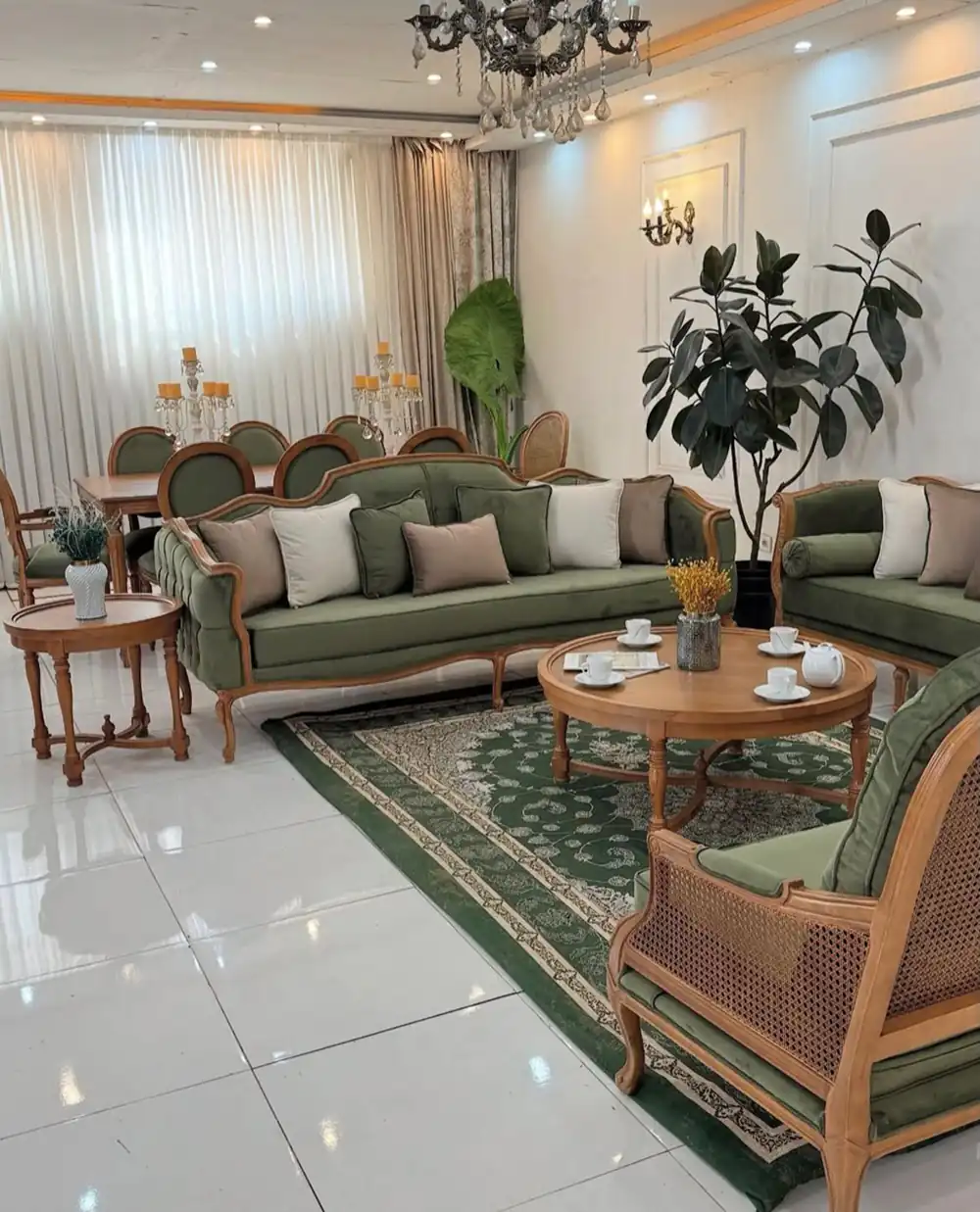 دیزاین سالن پذیرایی مدرن