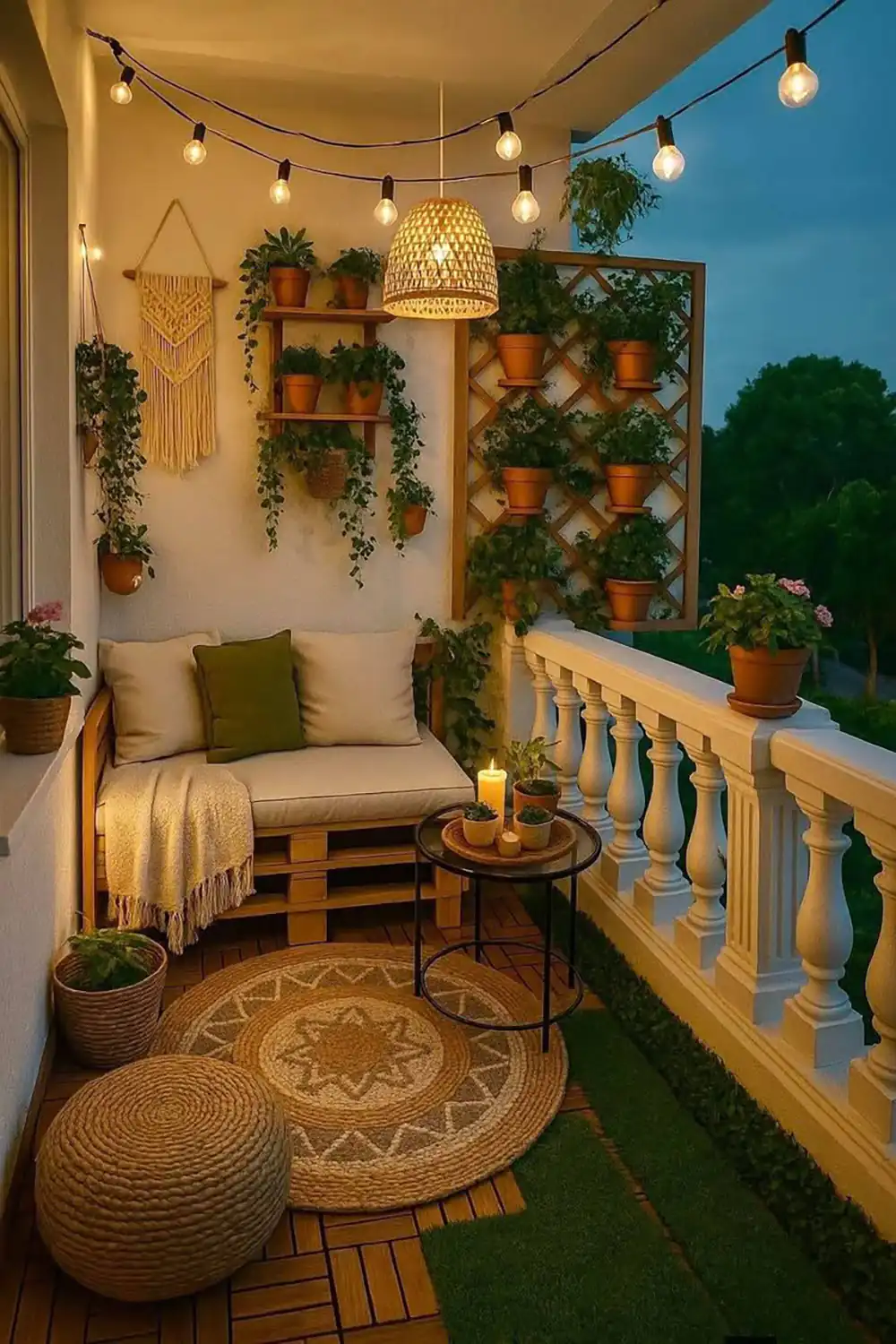 ایده برای بالکن