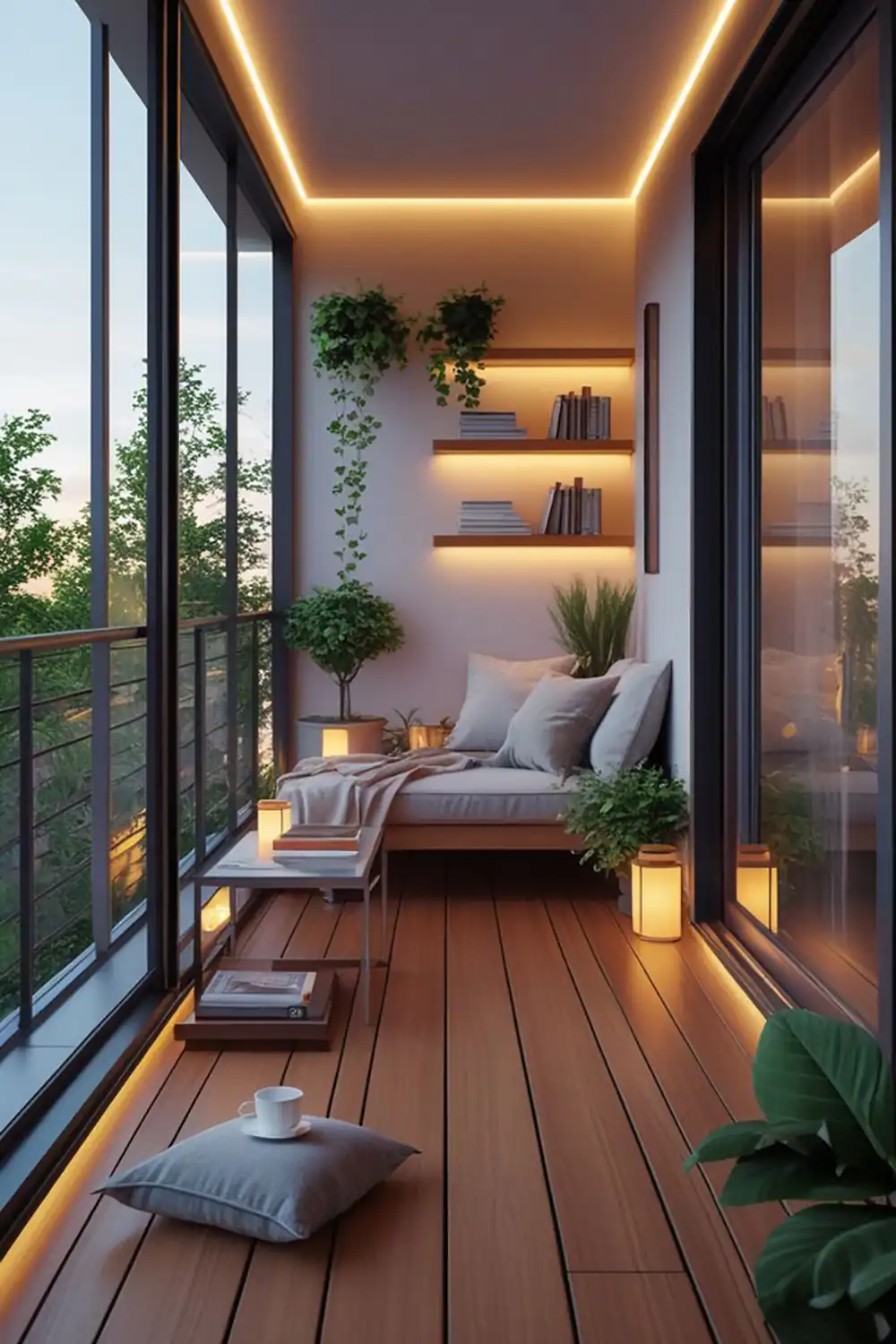 ایده برای بالکن