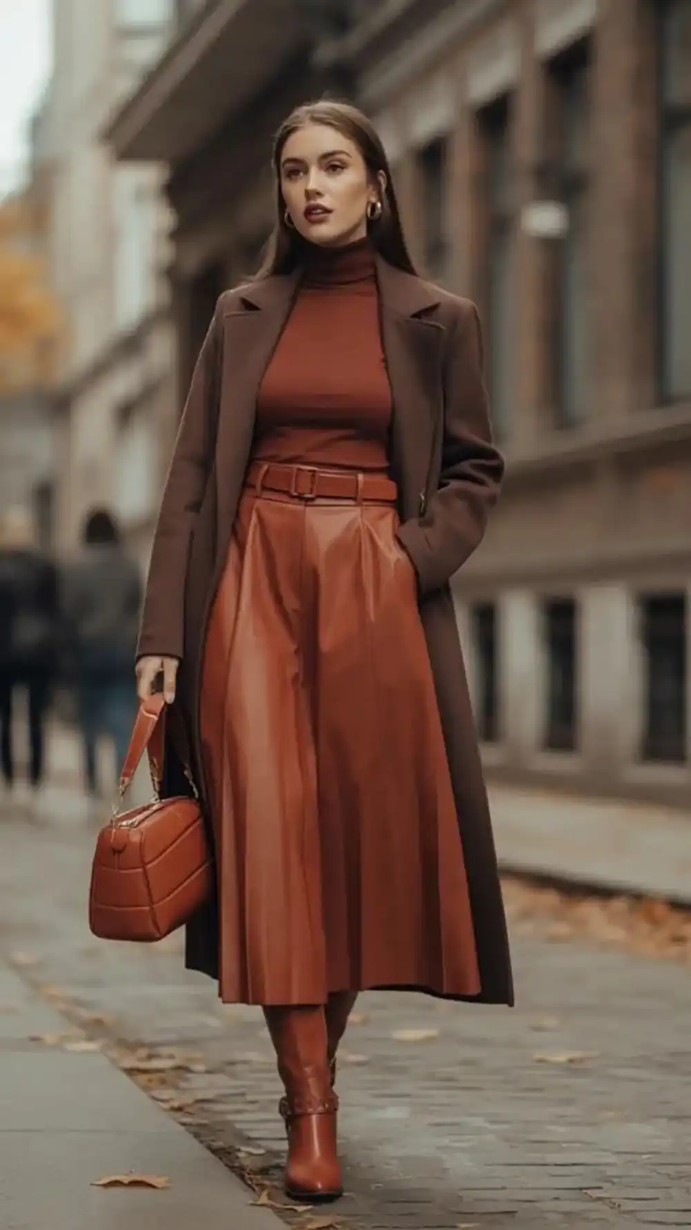 استایل شیک با دامن