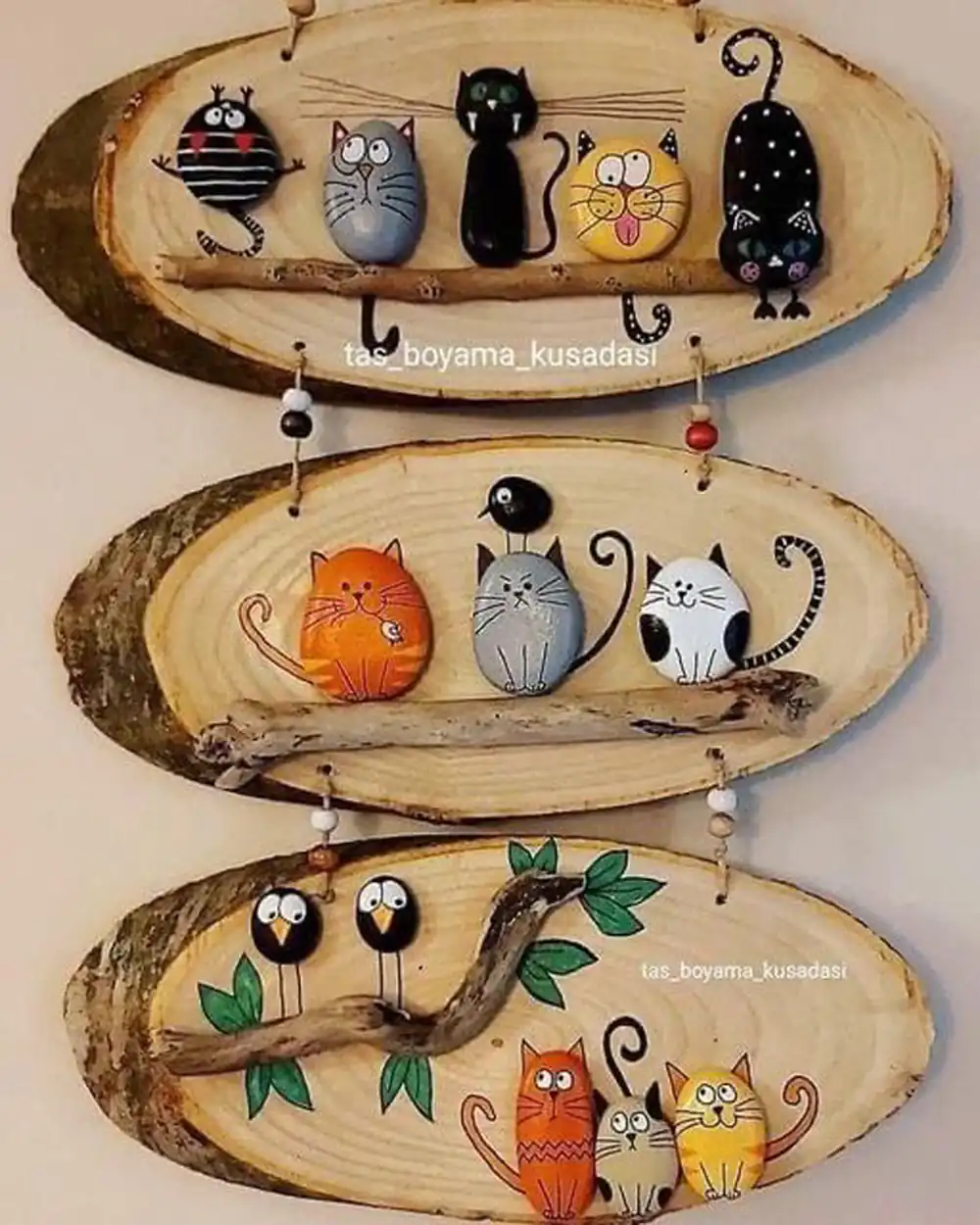 ایده برای کاردستی با سنگ