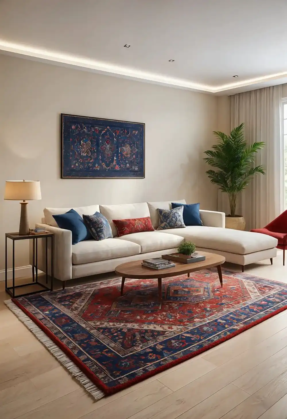 چیدمان پذیرایی تازه عروس