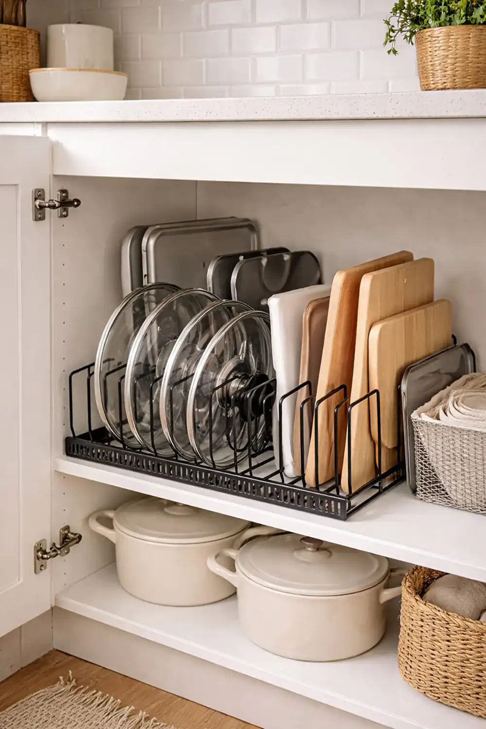 چیدمان کابینت آشپزخانه کوچک