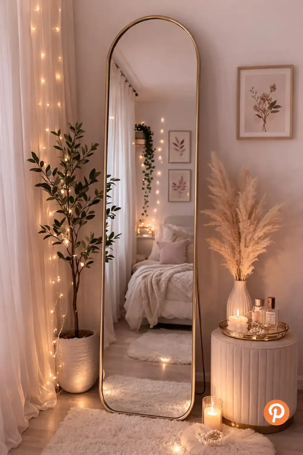 مدل آینه قدی برای اتاق خواب