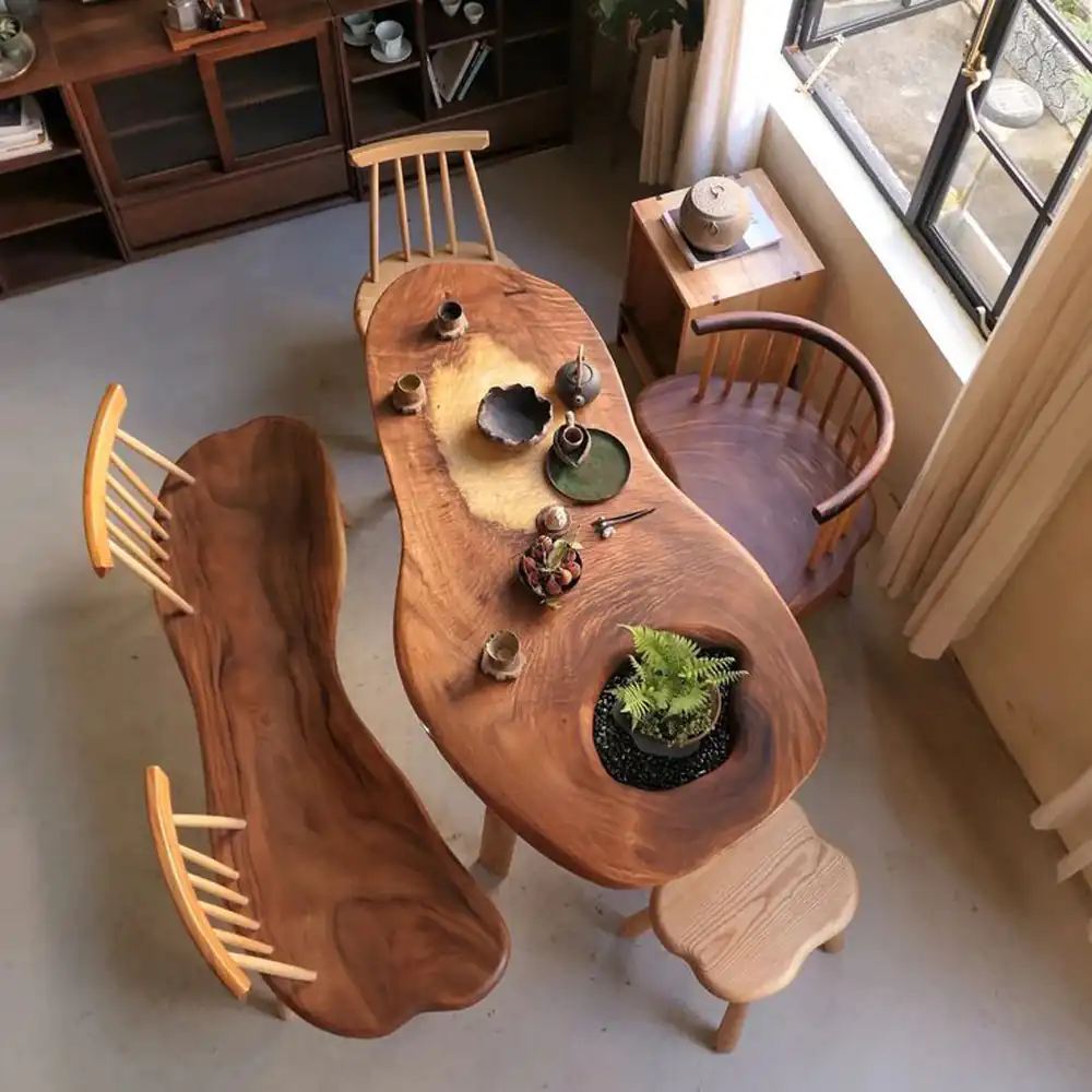 مدل میز غذاخوری چوبی