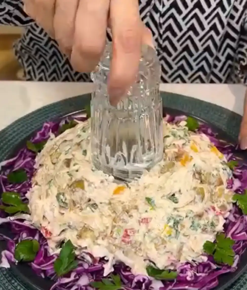 سالاد مرغ و بادمجان