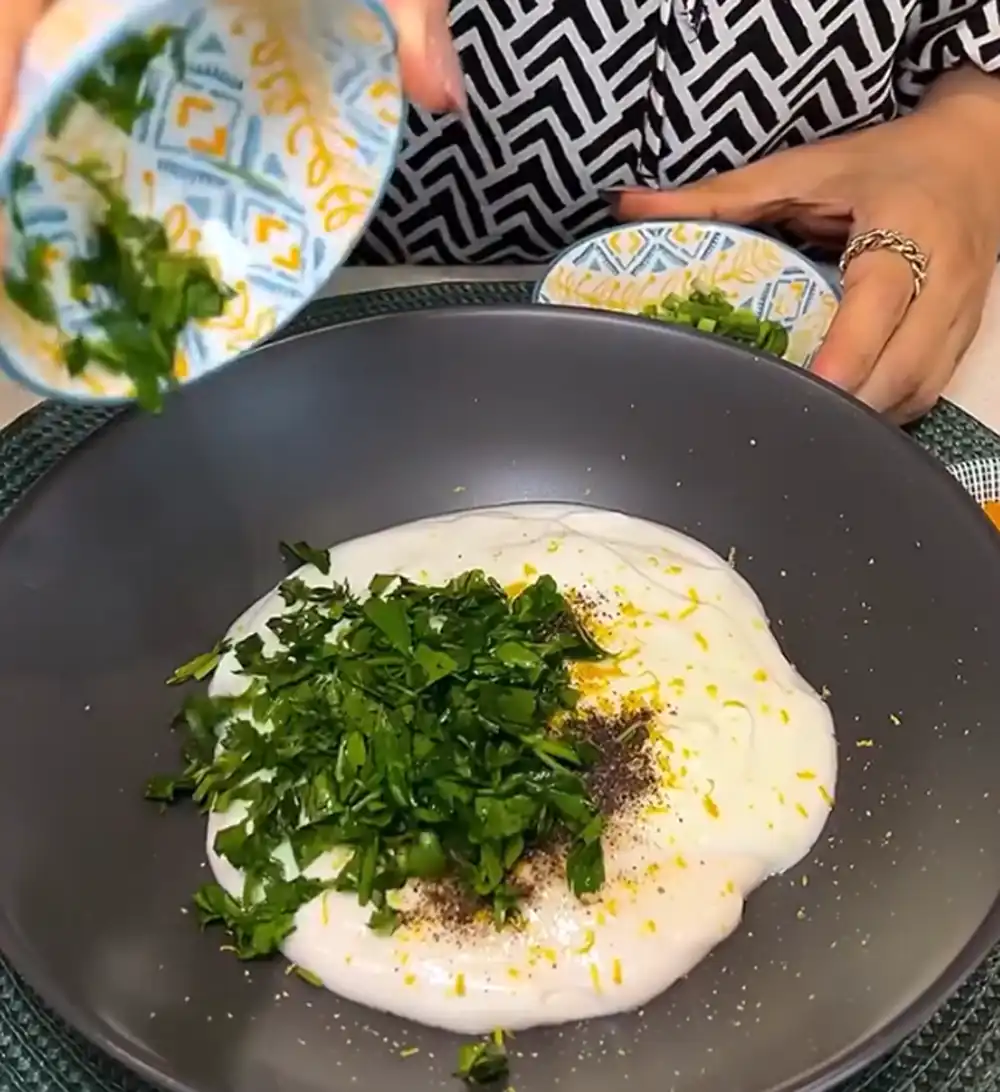 سالاد مرغ و بادمجان
