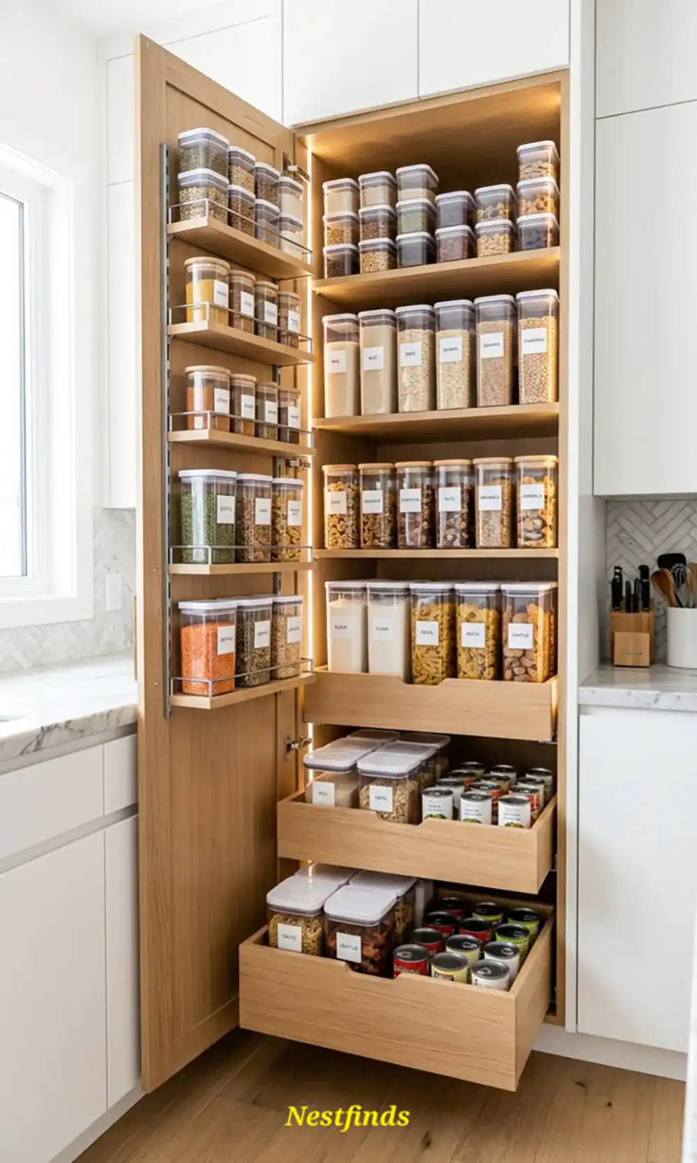 چیدمان کابینت ادویه