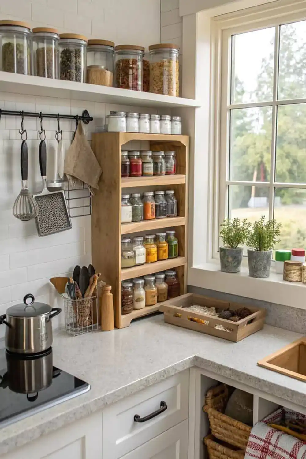 چیدمان کابینت ادویه