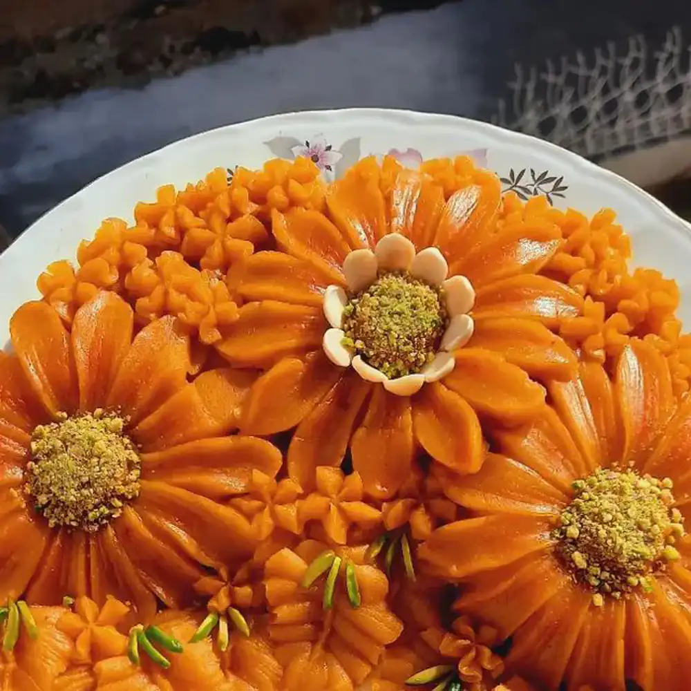 تزیین حلوا