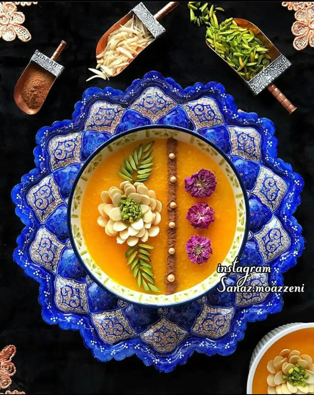 تزیین شله زرد