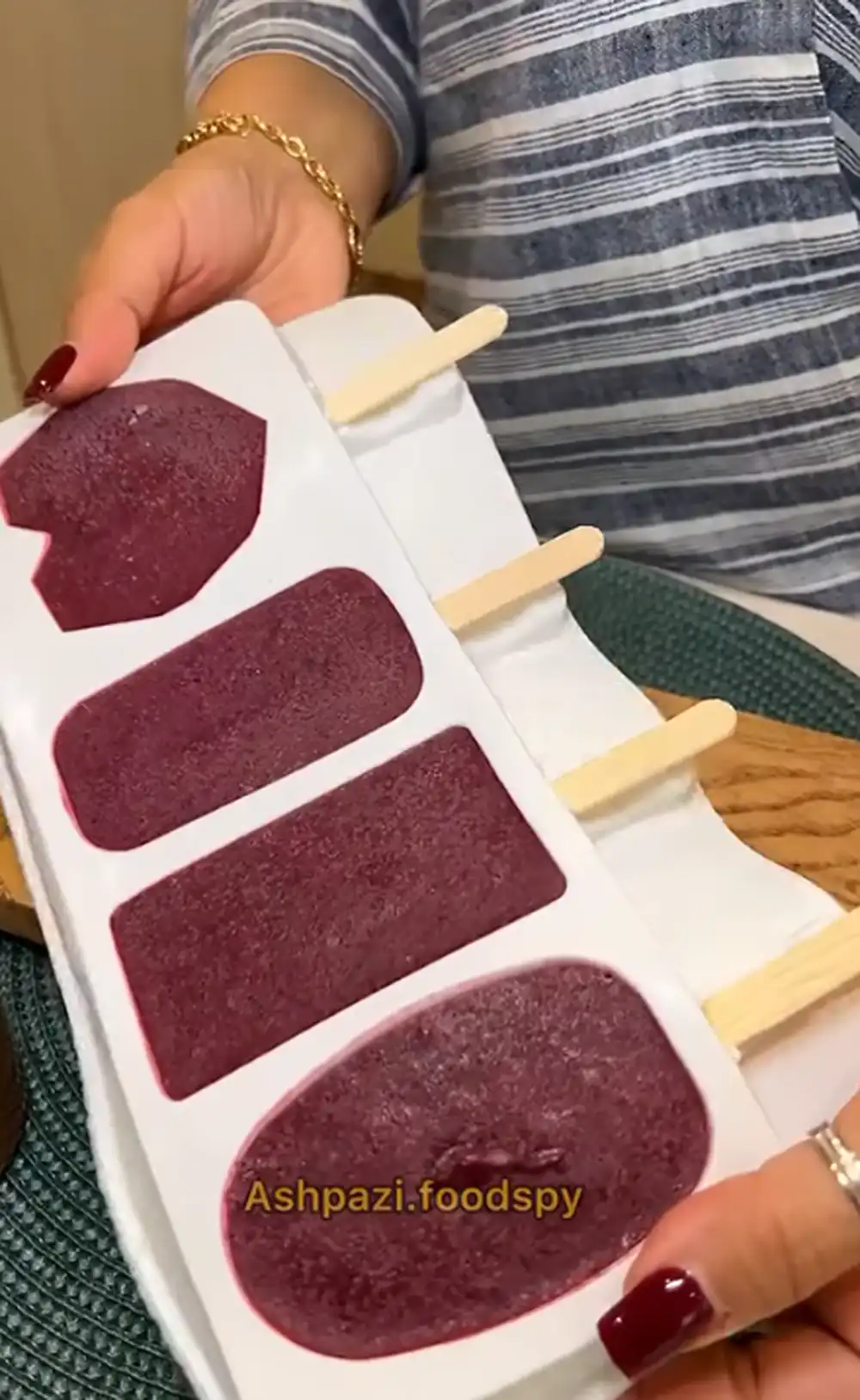 طرز تهیه بستنی شاتوت خانگی