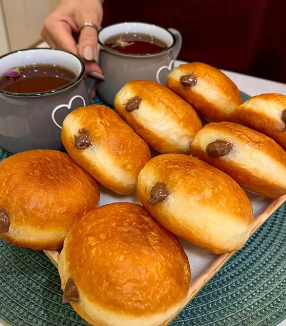 طرز تهیه دونات پنبه ای