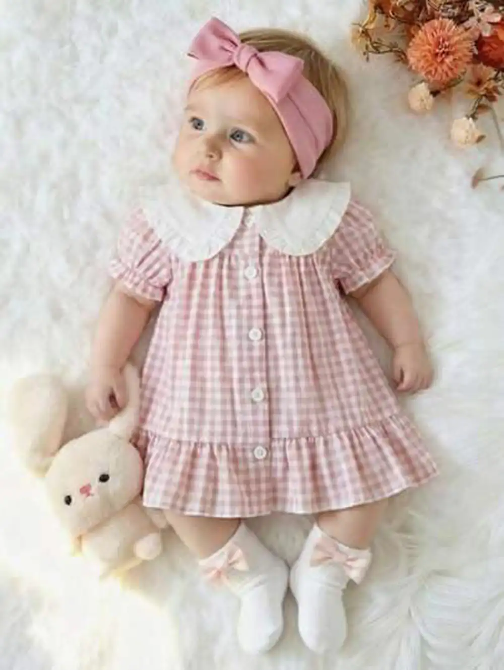 لباس نوزادی دخترانه تابستانی
