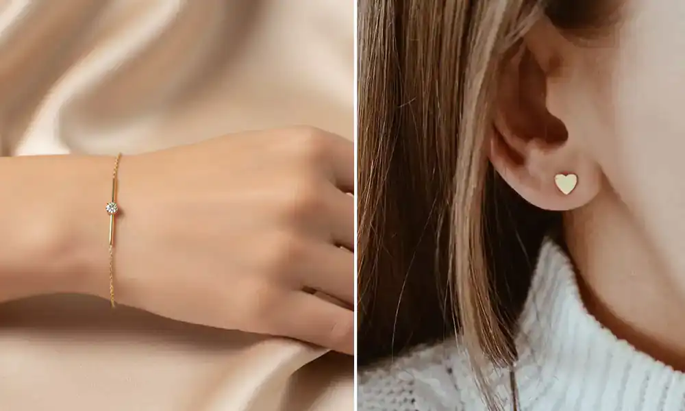 مدل طلا زیر یک گرم شیک، اقتصادی و مناسب هدیه برای بانوان خاص پسند