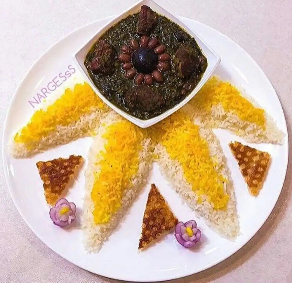تزیین برنج