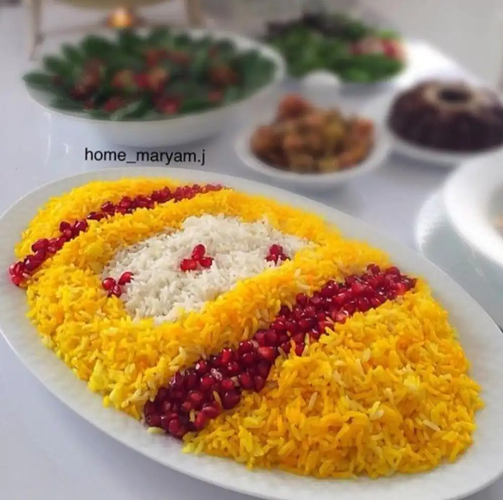 تزیین برنج