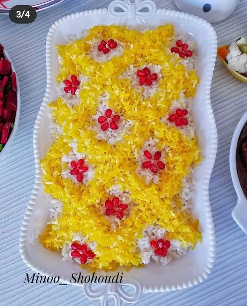 تزیین برنج