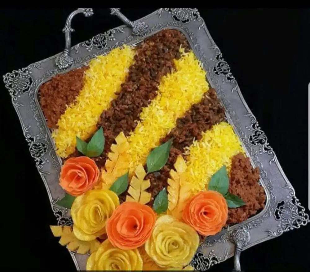 تزیین برنج