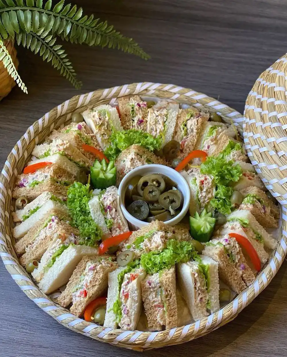 تزیین فینگر فود