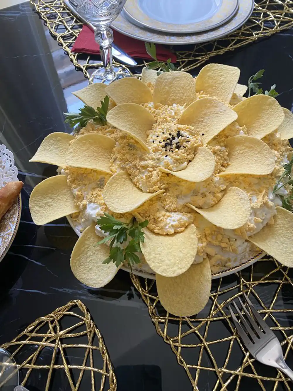 تزیین الویه