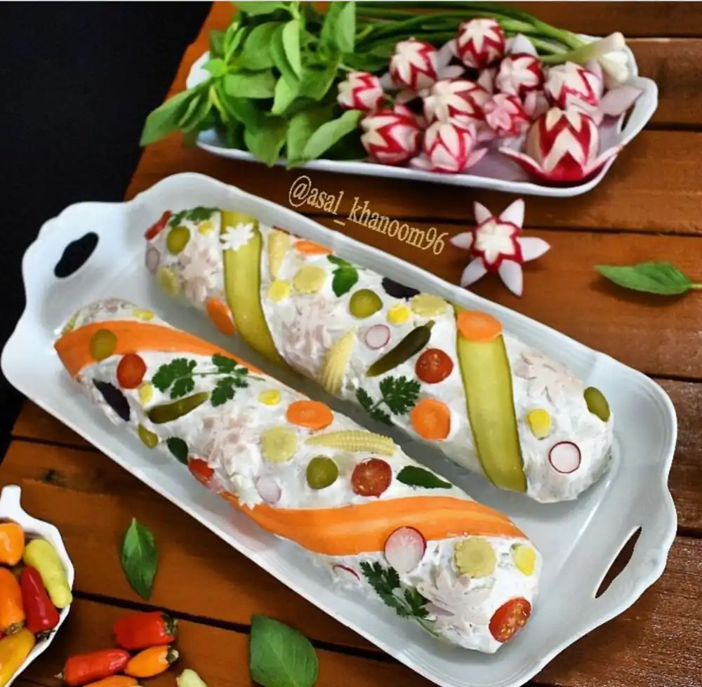 تزیین الویه