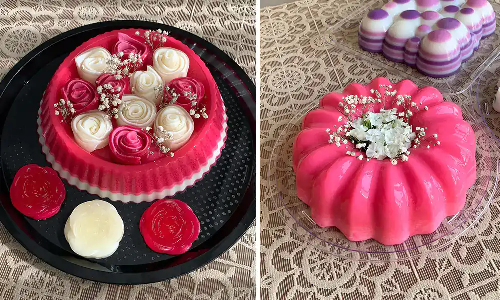 تزیین ژله