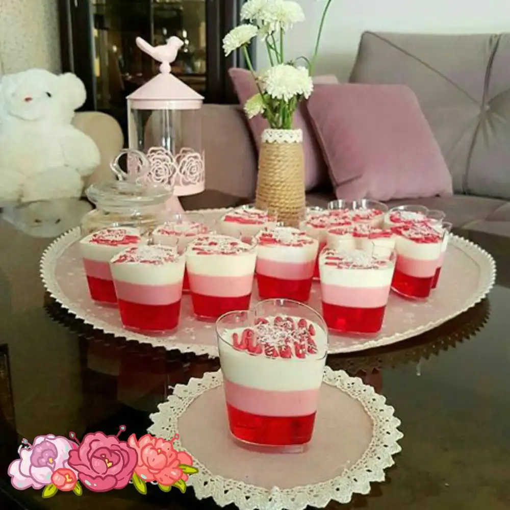 تزیین ژله