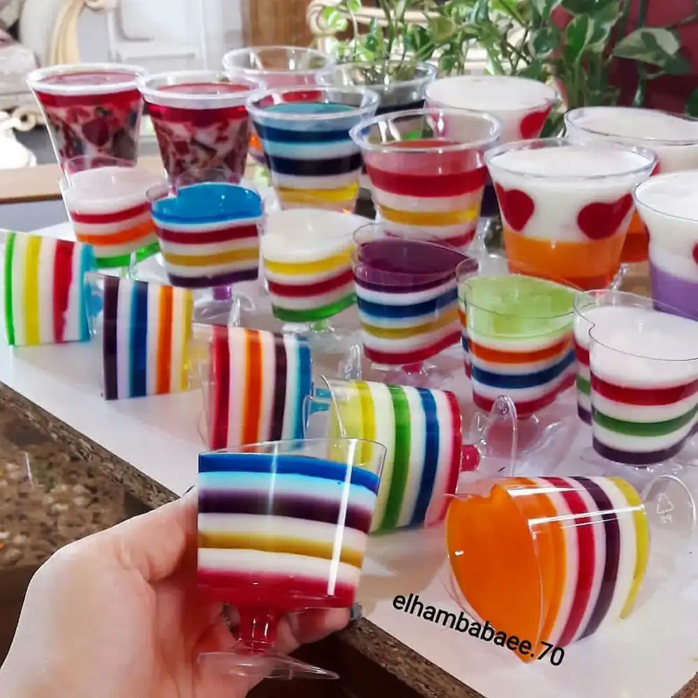 تزیین ژله