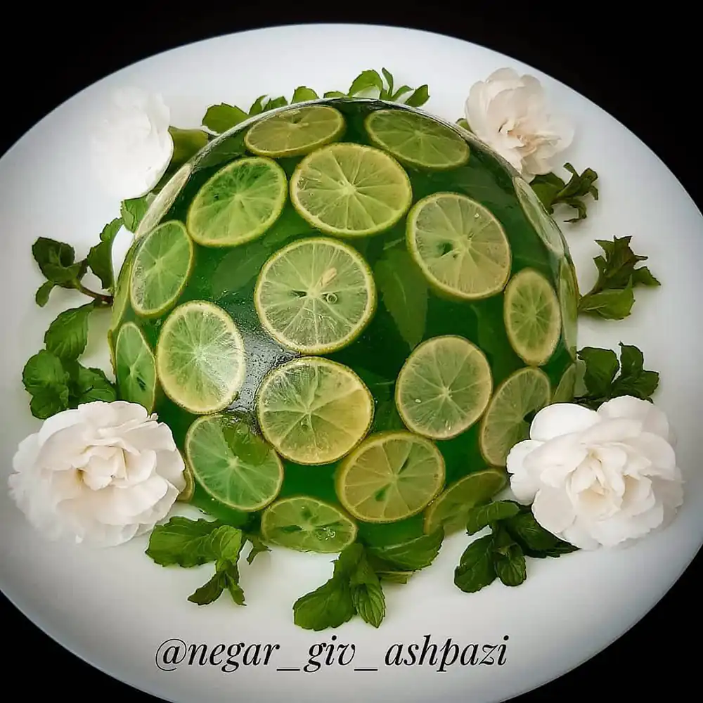 تزیین ژله
