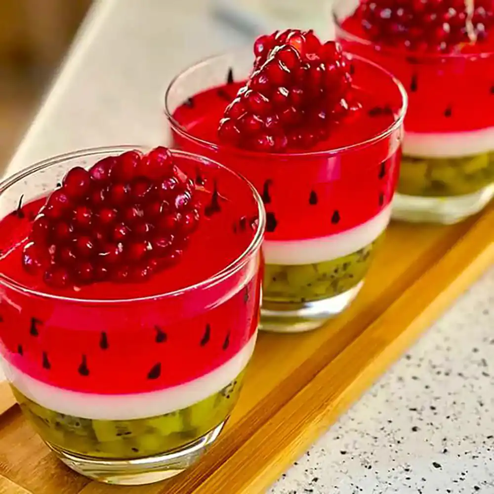 تزیین ژله